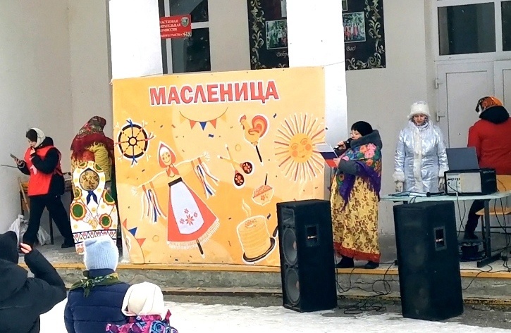 Веселая Масленица в селе Колташево.