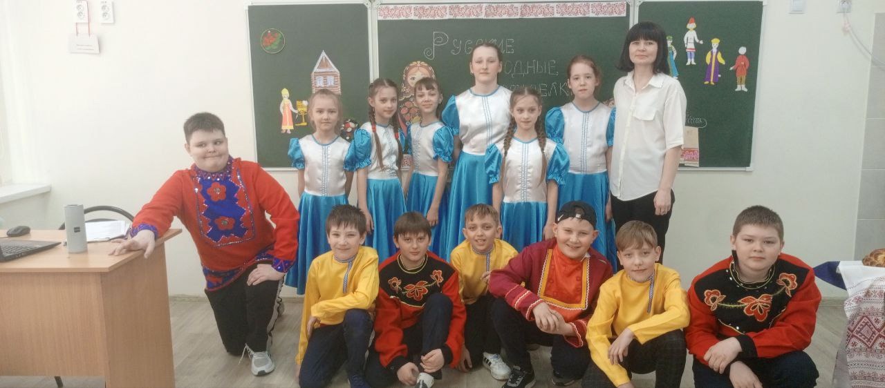 Русские народные посиделки.