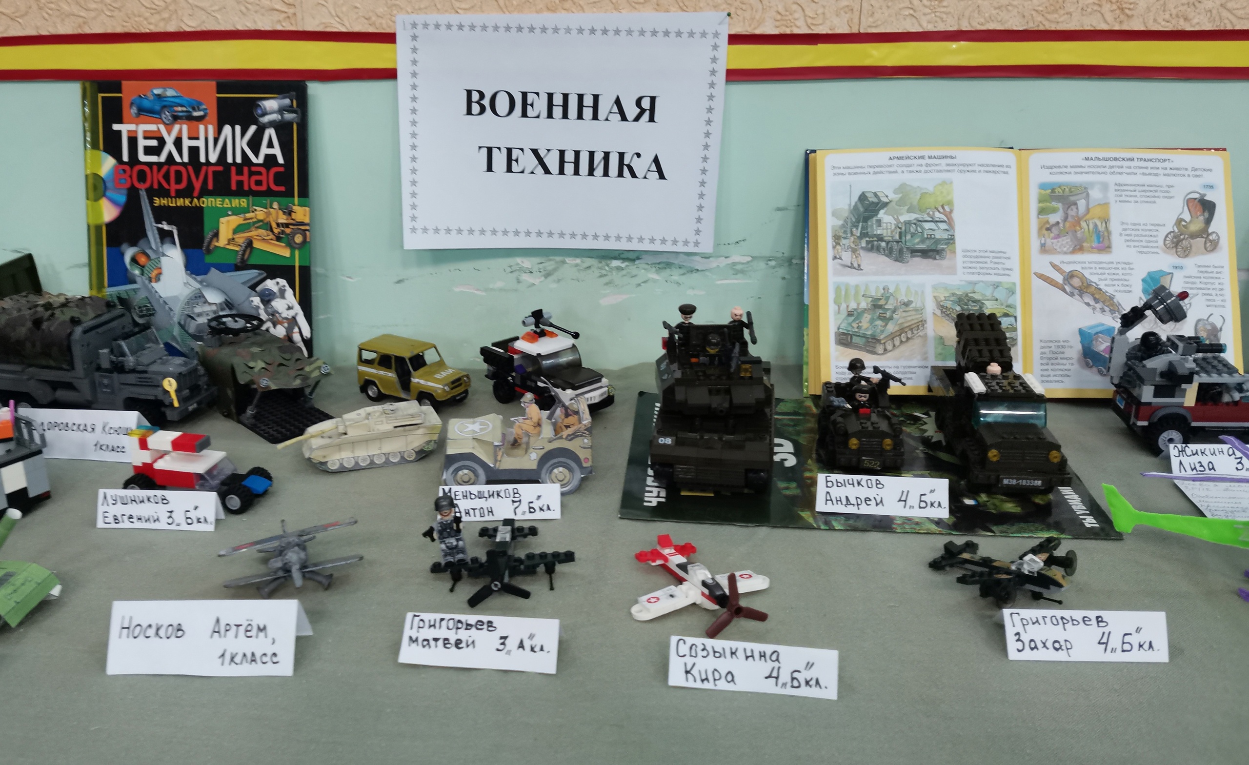 Выставка военной техники.